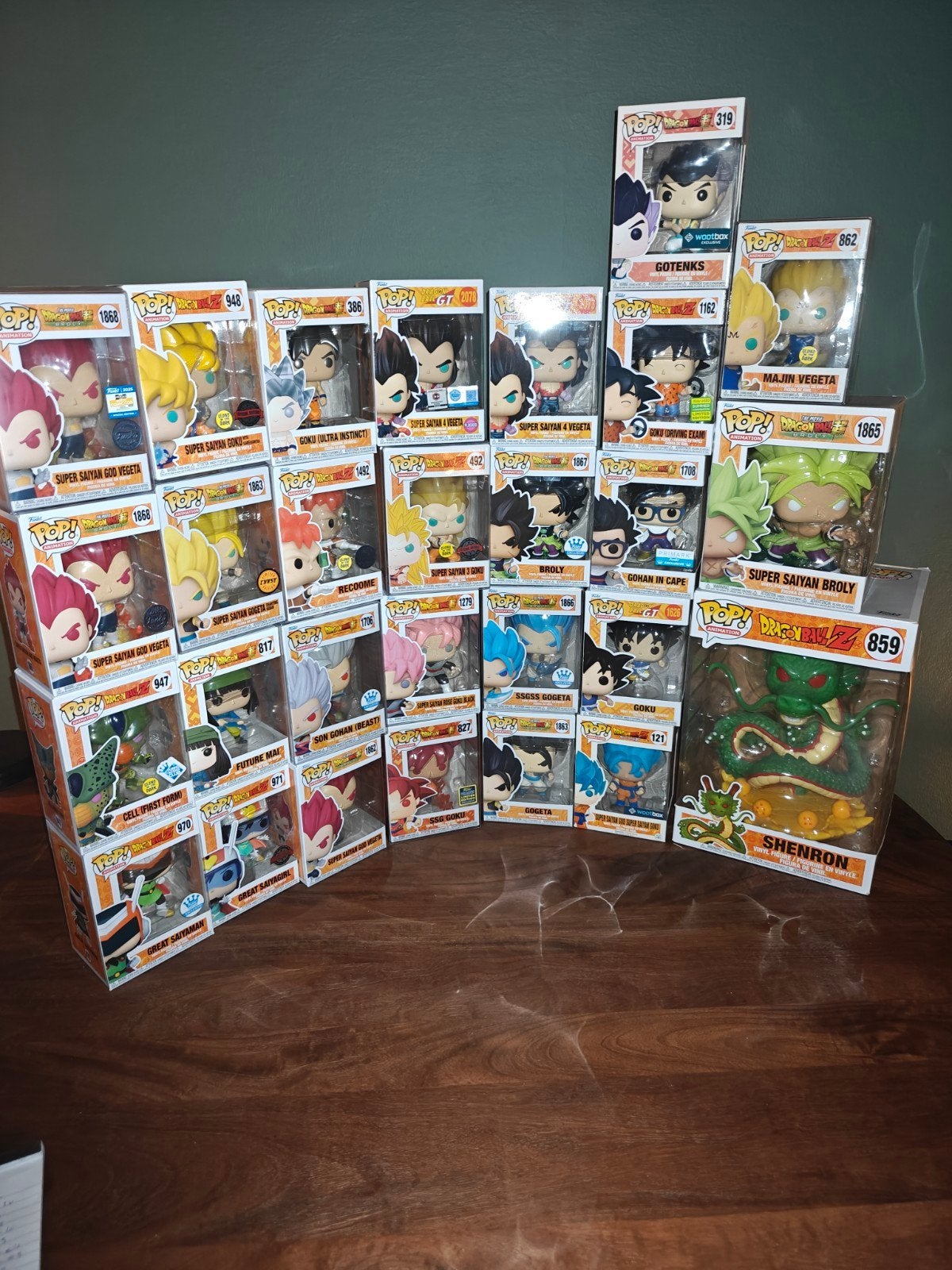 Dragon ball z funko pop collectie, Ophalen of Verzenden