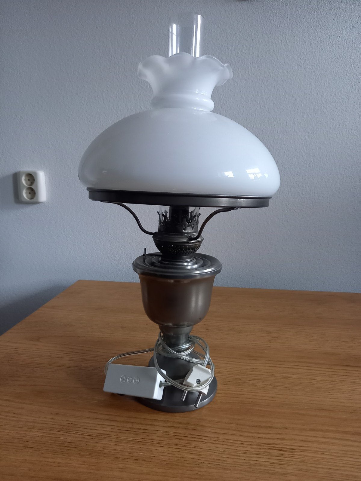 Schemerlamp, Ophalen
