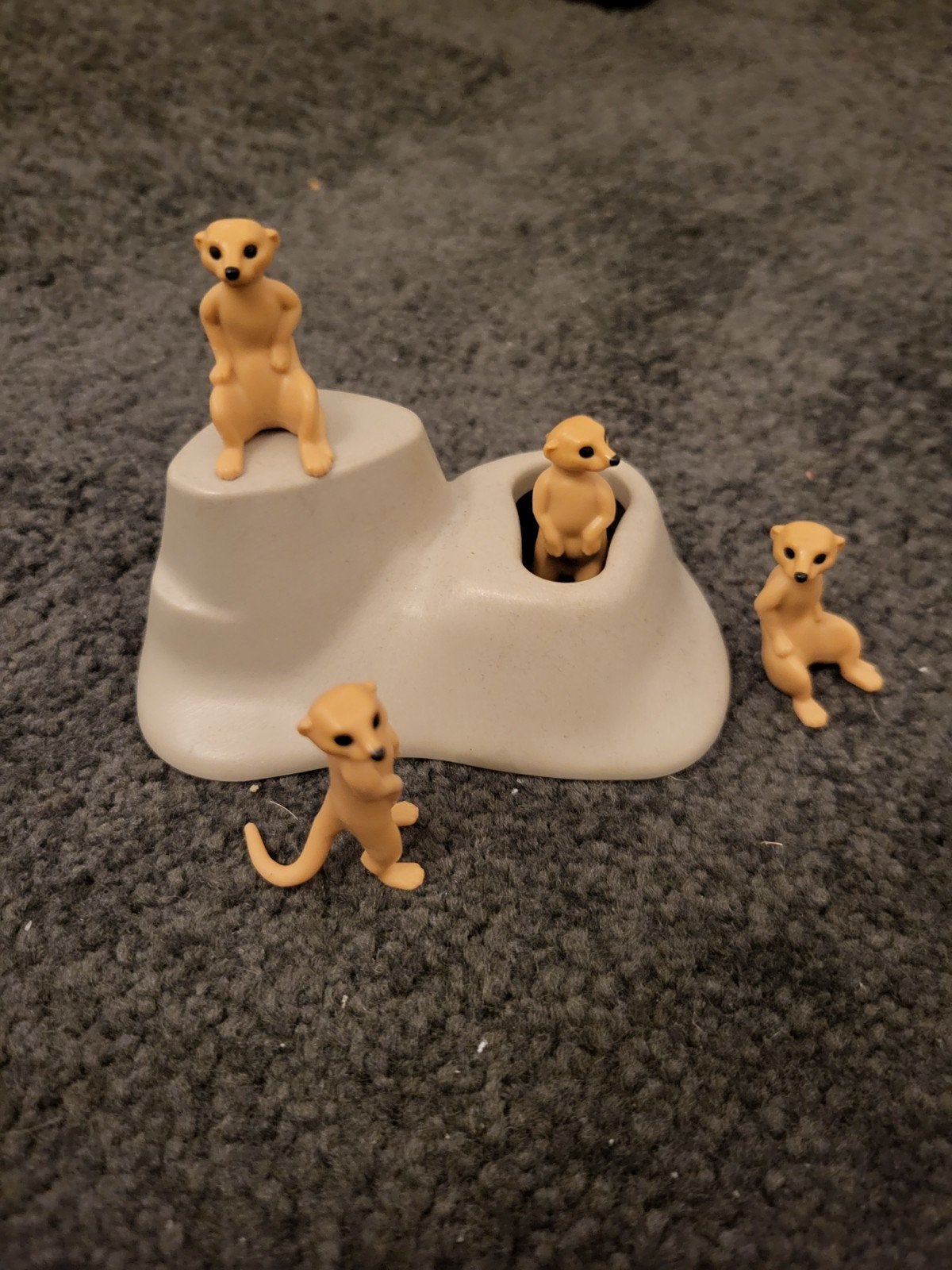 Playmobil Stokstaartjes met hol, Ophalen of Verzenden, Zo goed als nieuw