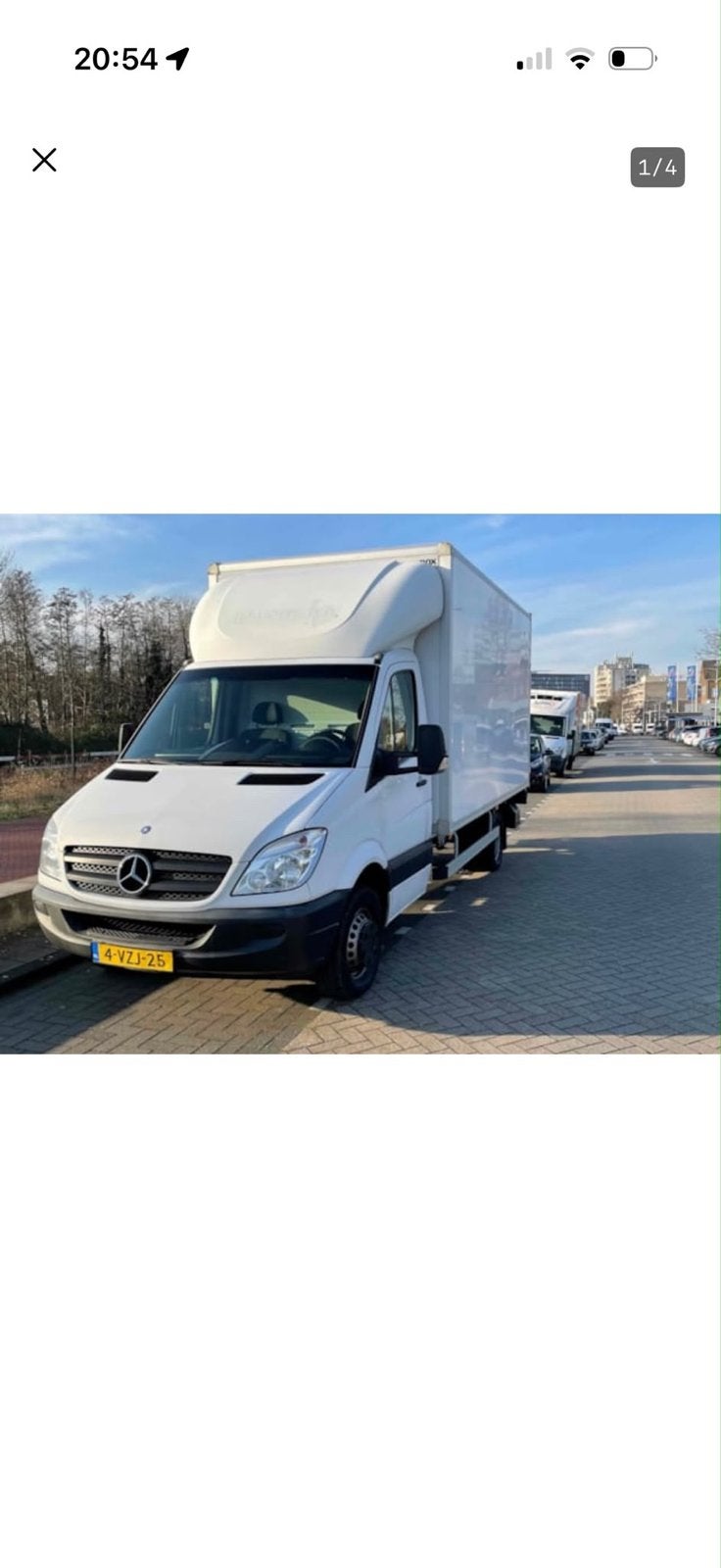 Mercedes-Benz Sprinter 2012, Auto's, Automaat, Euro 5, Zwart, 2980 kg