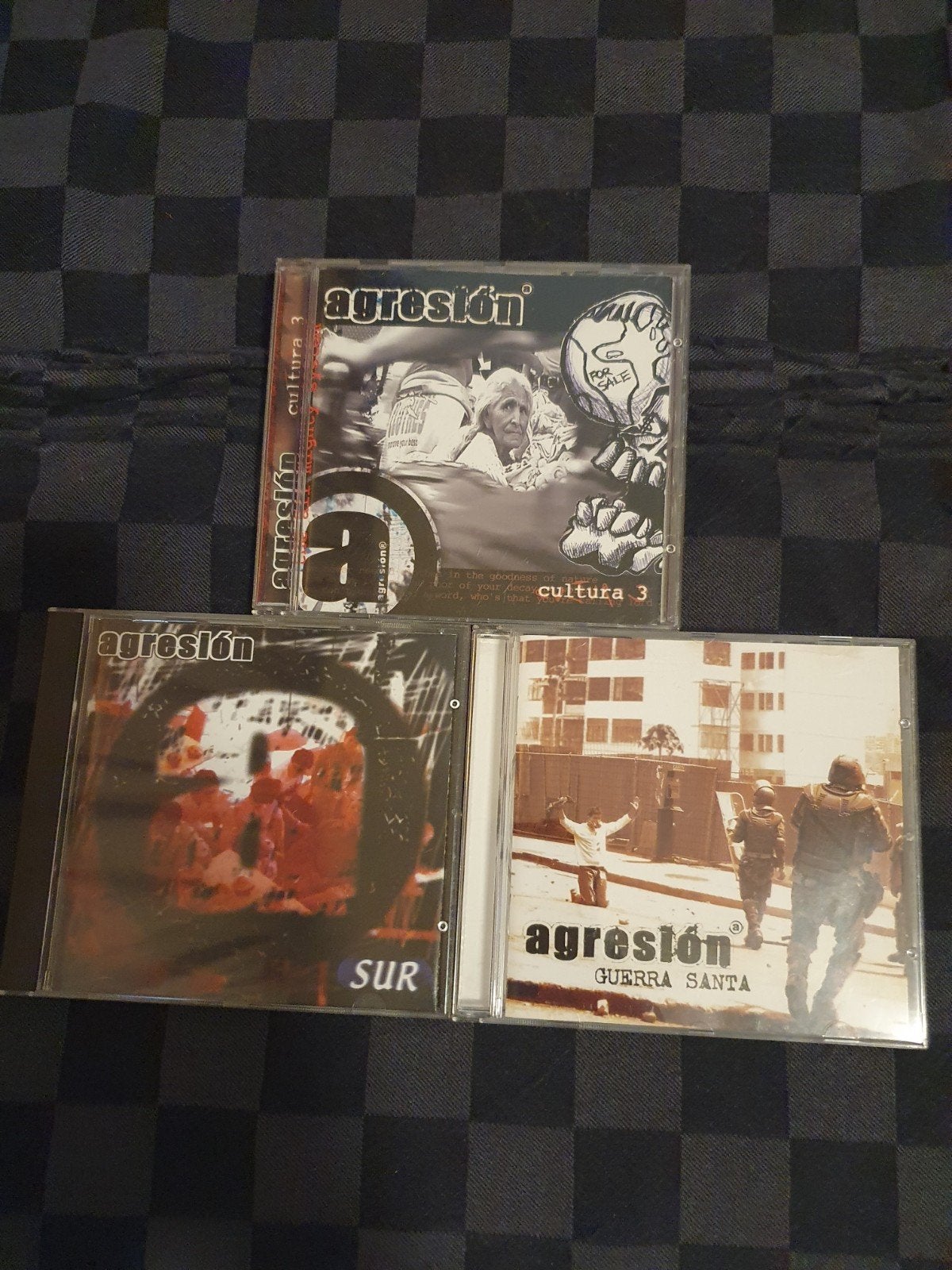 Agresion 3 cd's voor 10 euro partij collectie cd, Verzenden, Gebruikt