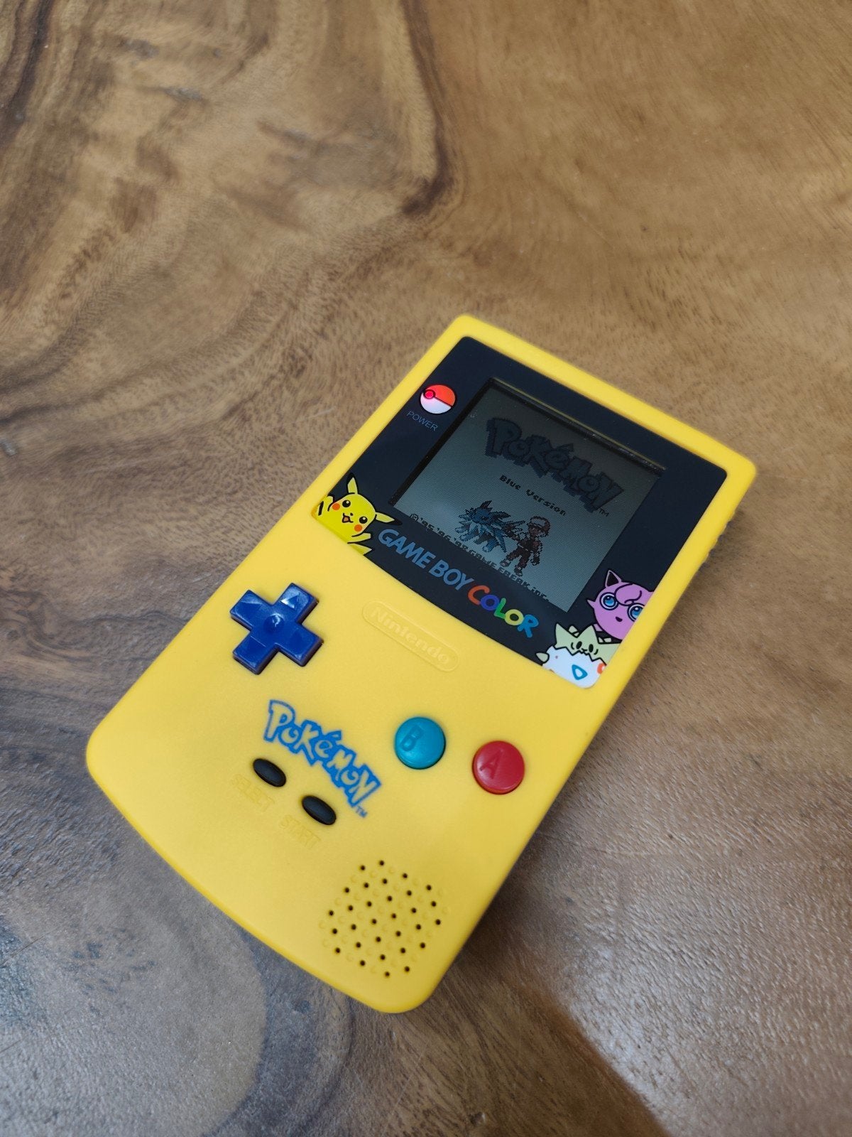 Nintendo Game Boy Color – Pokémon Edition (reshell), Spelcomputers en Games, Ophalen of Verzenden, Zo goed als nieuw, Game Boy Color
