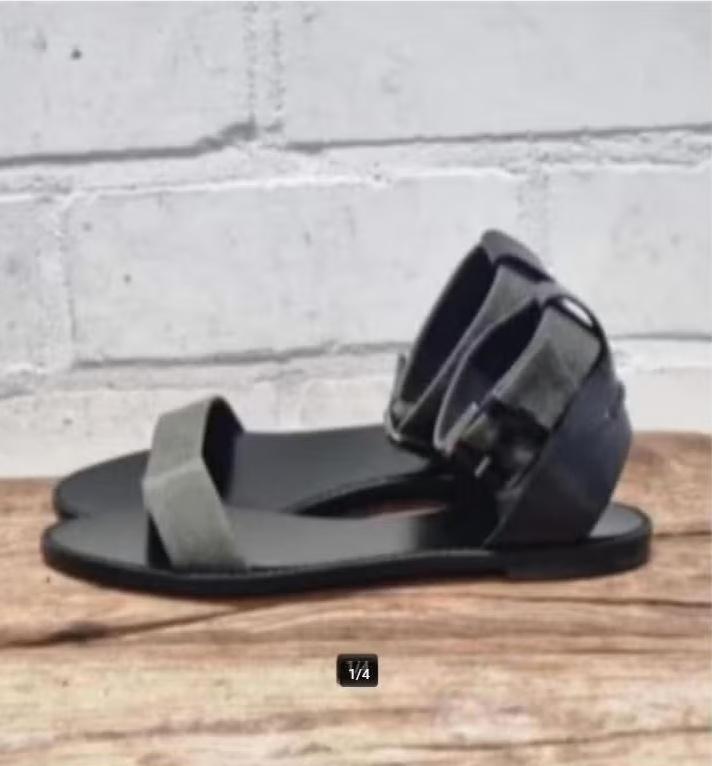 Castaner - Mooie leren sandalen maat 41 - Nieuw €150, Kleding | Dames, Nieuw, X, Groen, Castaner