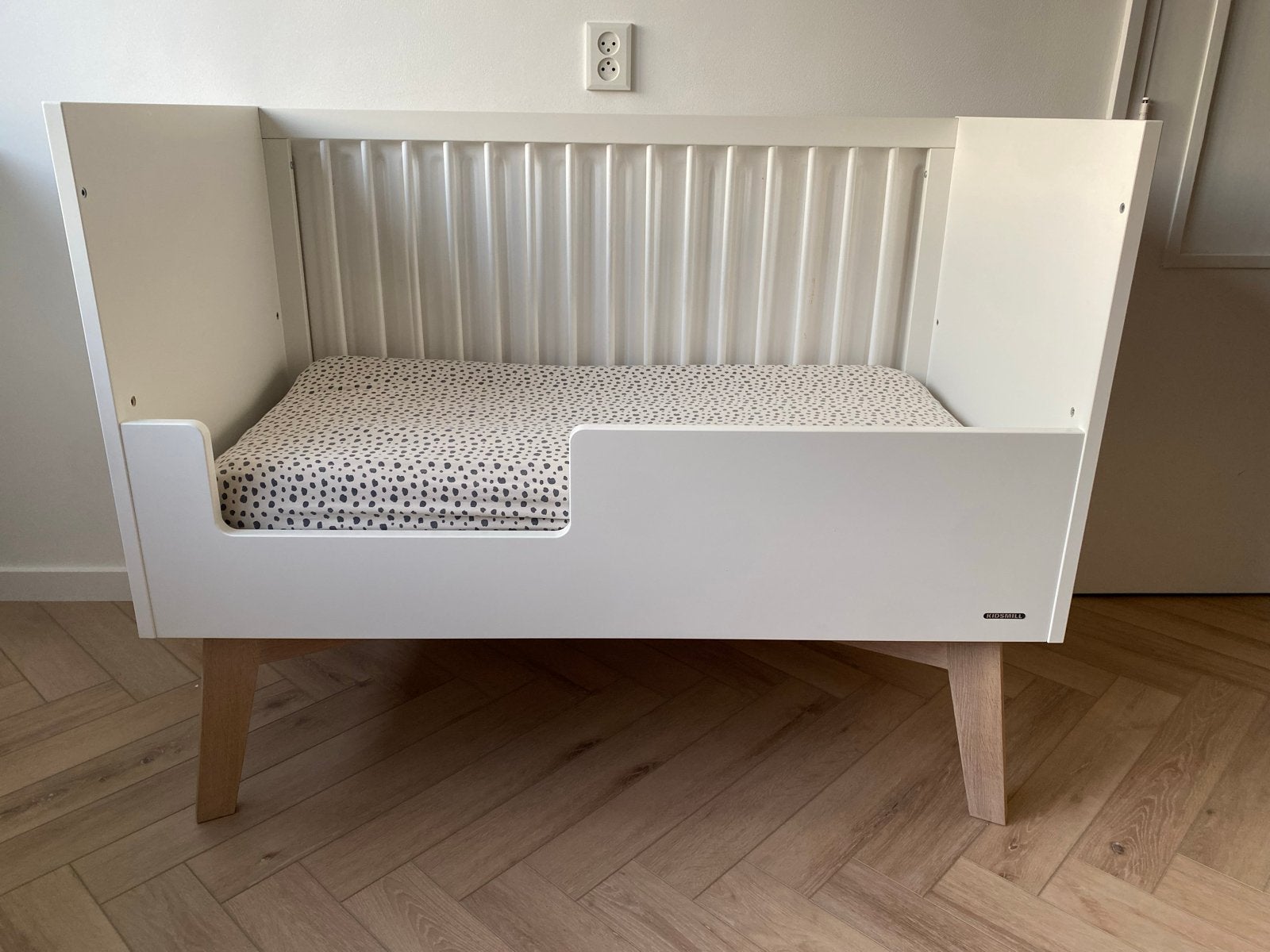 Kidsmill Sixties Doorgroei Ledikant 60x120, Ophalen, Gebruikt, Ledikant