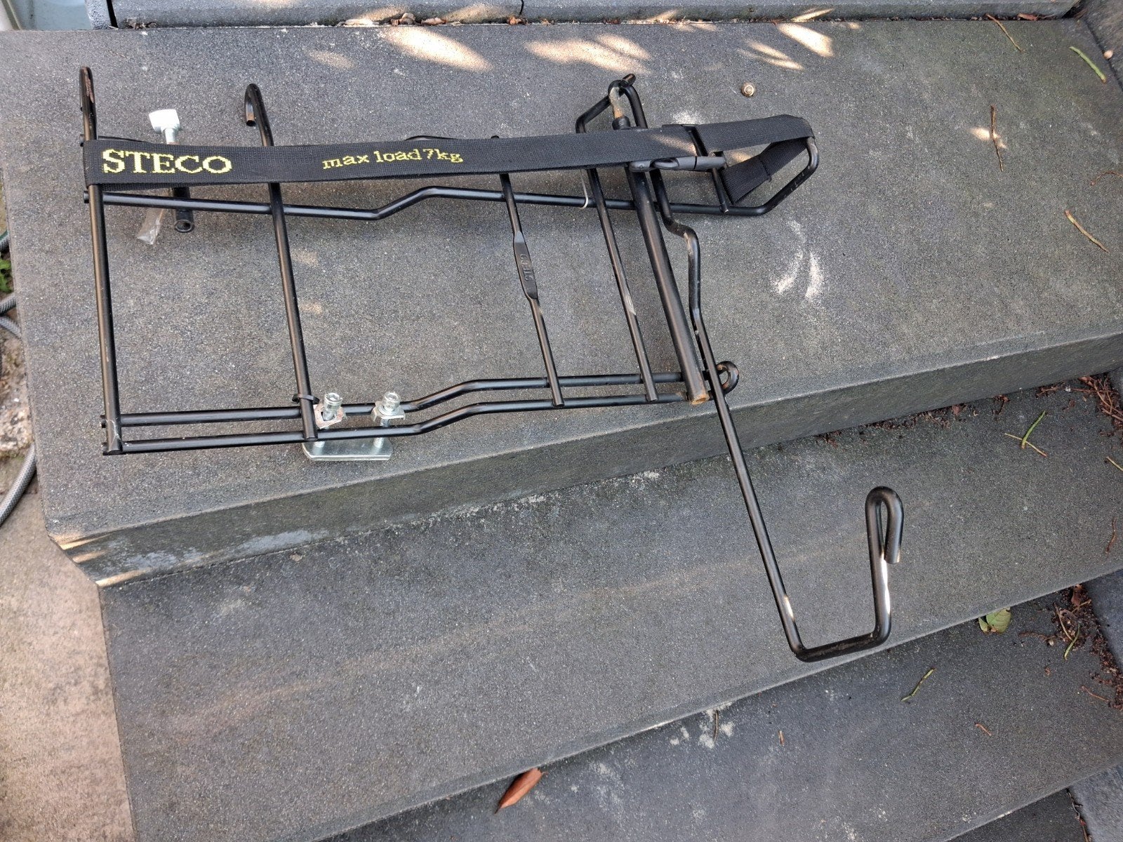 Steco fietsdrager voor voormontage, max 7kg, Ophalen, Gebruikt