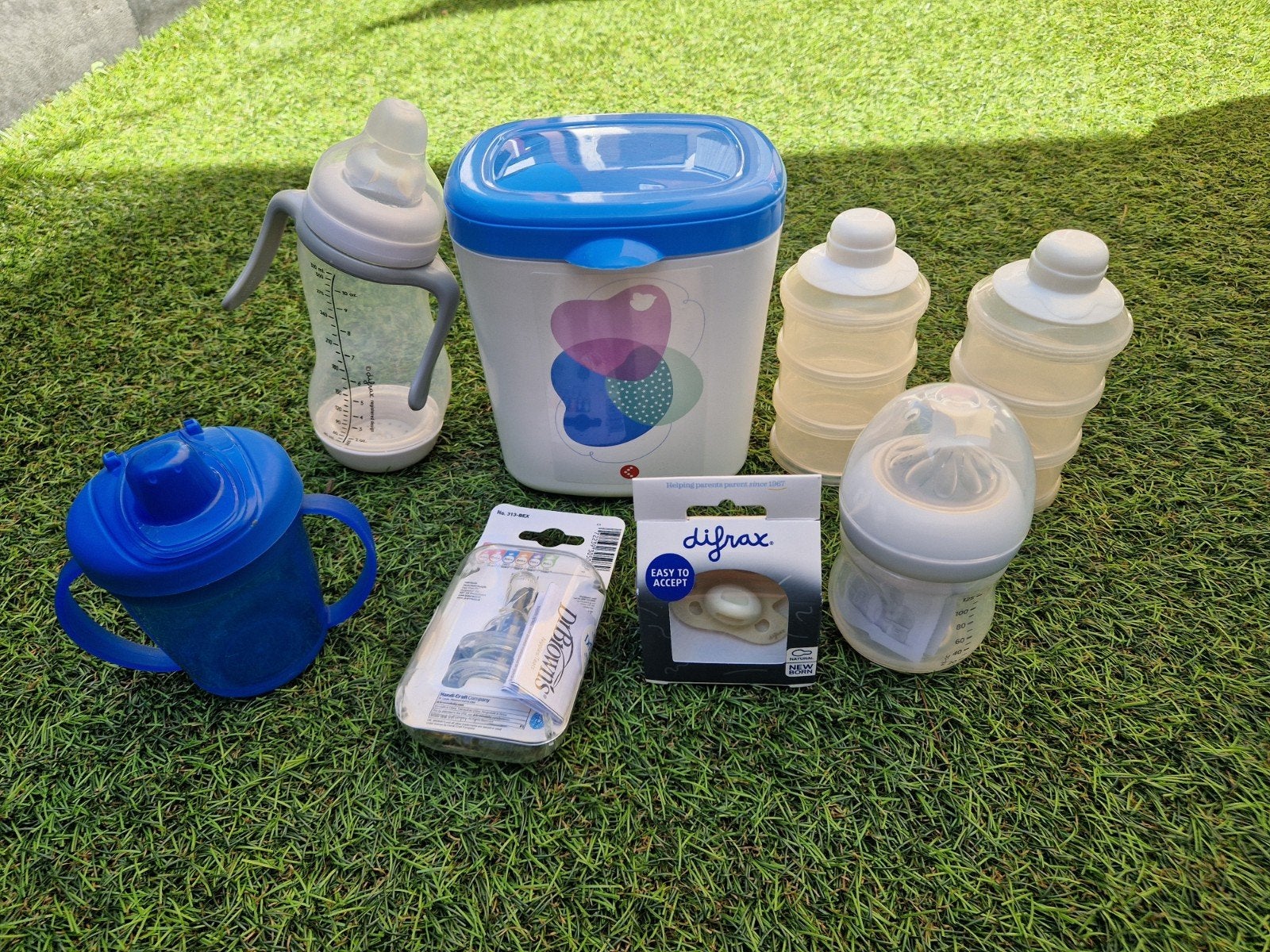 Babyvoeding set: flessen, spenen, bewaarbakjes en meer, Ophalen, Gebruikt, Overige typen