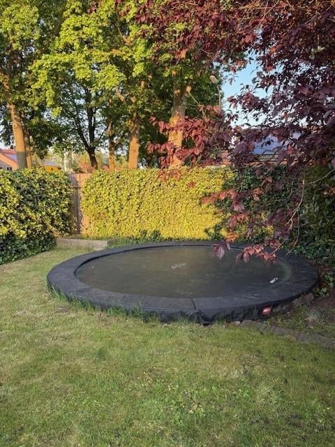 Trampoline BERG Inground rond, Ophalen, Gebruikt
