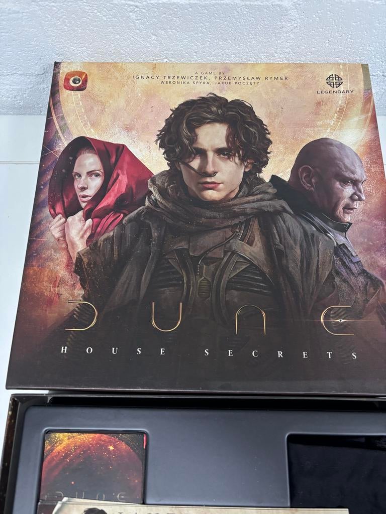 Dune House of Secrets + Preorder Bonus - Zeldzaam!, Hobby en Vrije tijd, Een of twee spelers, Verzenden, Zo goed als nieuw