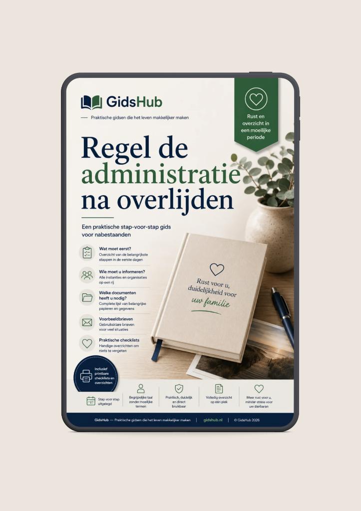 Wat regelen na overlijden? Praktische toolkit -direct e-book, Boeken, E-books, Overige onderwerpen, Diverse auteurs