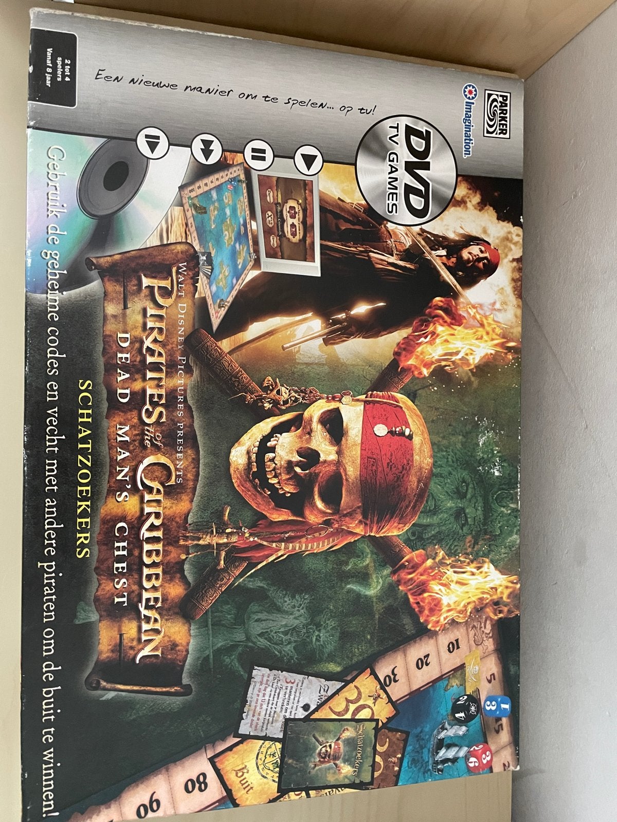 Pirates of the Caribbean: Dead Man's Chest DVD TV Games, Drie of vier spelers, Ophalen of Verzenden, Nieuw
