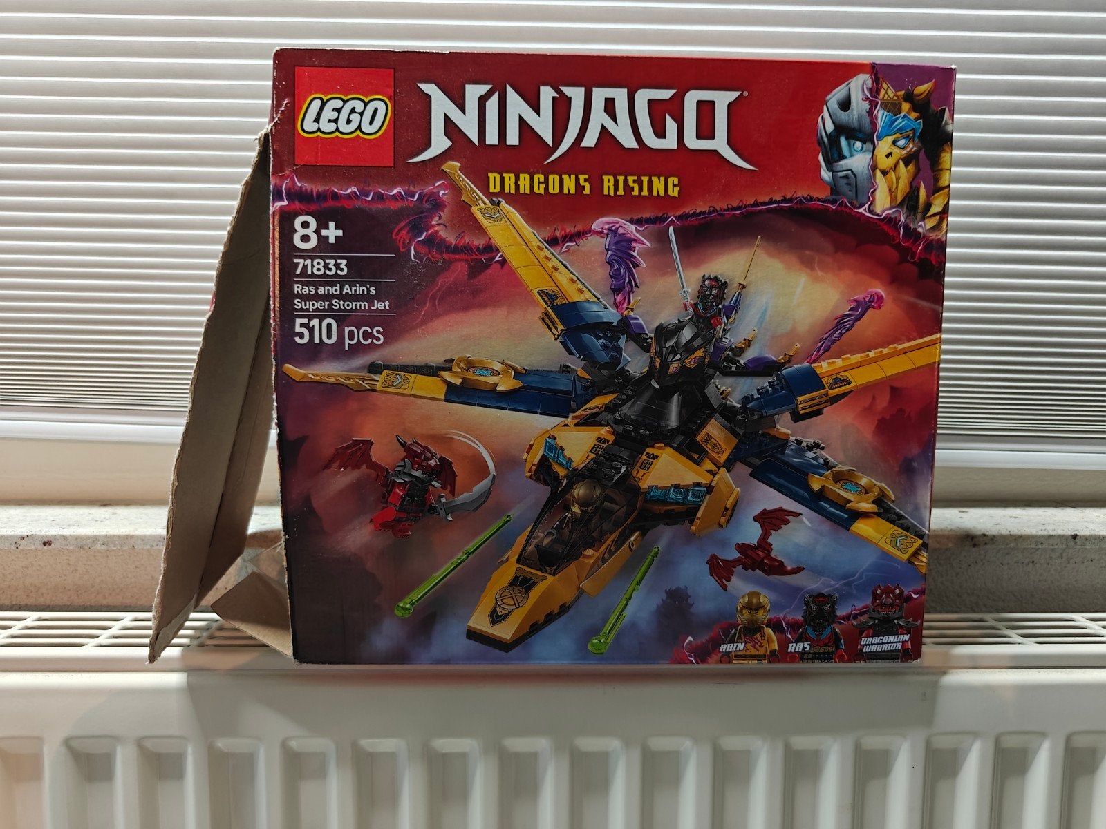 LEGO Ninjago 71833 Ras en Arin's Super Storm Jet - Nieuw, Ophalen of Verzenden, Nieuw, Overige merken
