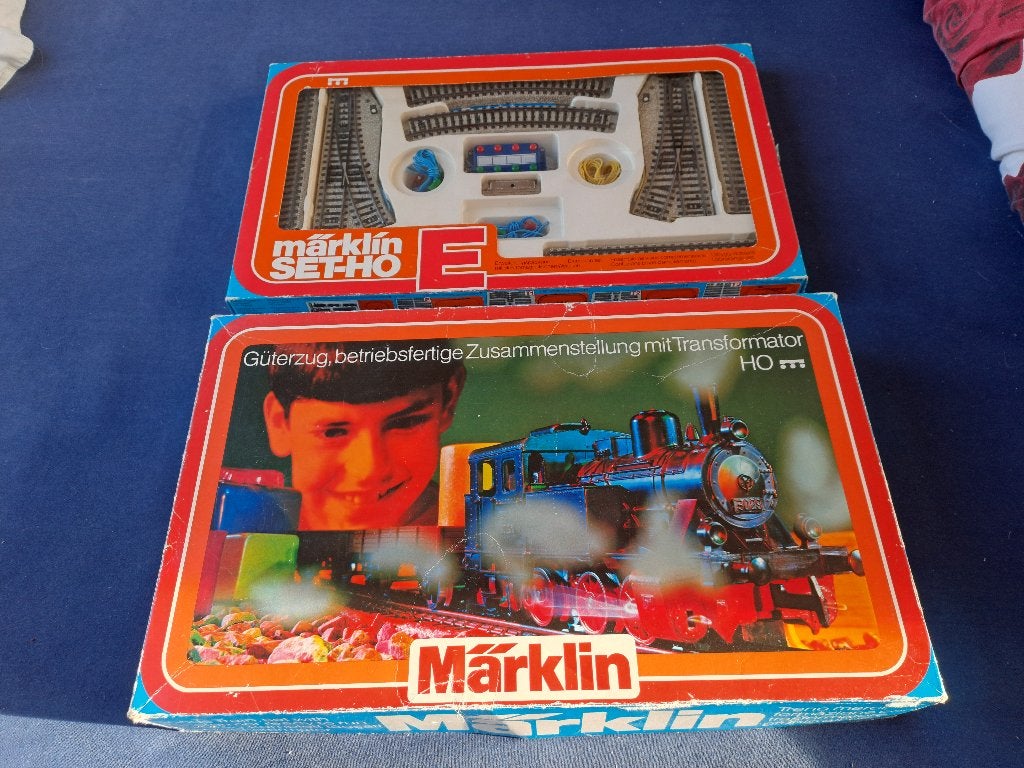 Marklin treinset basis + uitbreidingset wissels electrisch!!, Ophalen, Wisselstroom, Treinset, Nieuw