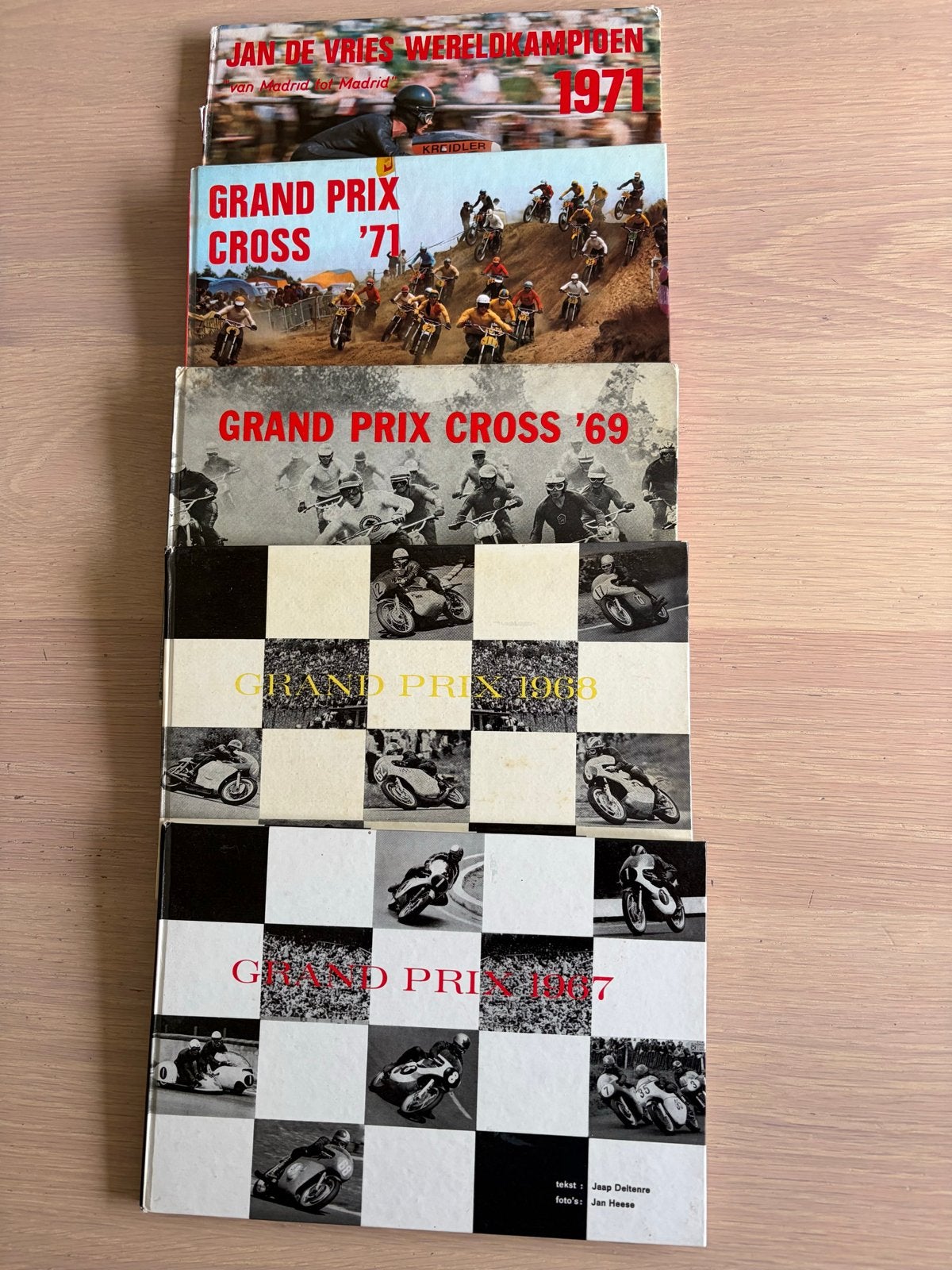 Vintage motorsport boekjes jaren '60-'70, Ophalen of Verzenden, Gelezen, Algemeen