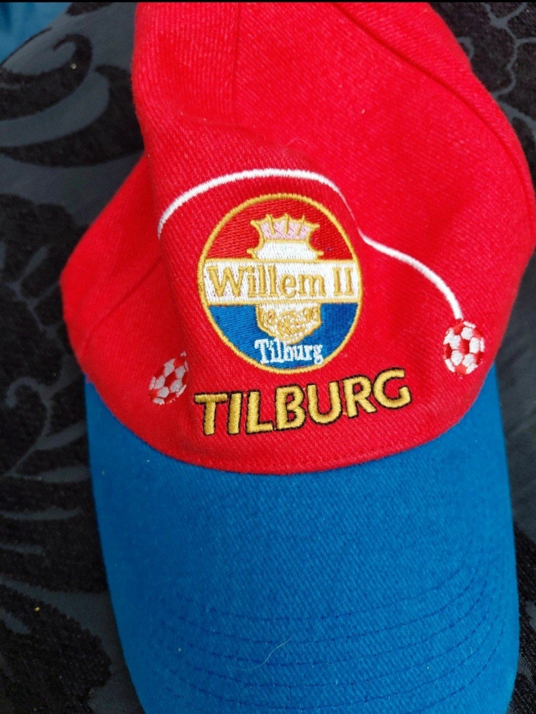 Willem II Tilburg Pet - Rood/Blauw, Pet, Willem II, Gedragen, One size fits all