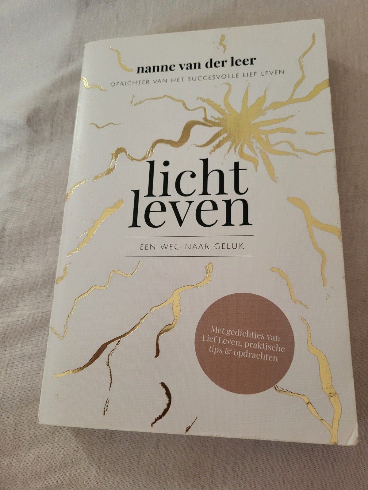 Licht Leven - Nanne van der Leer (Boek), Boeken, Ophalen of Verzenden, Gelezen, Nanne van der Leer