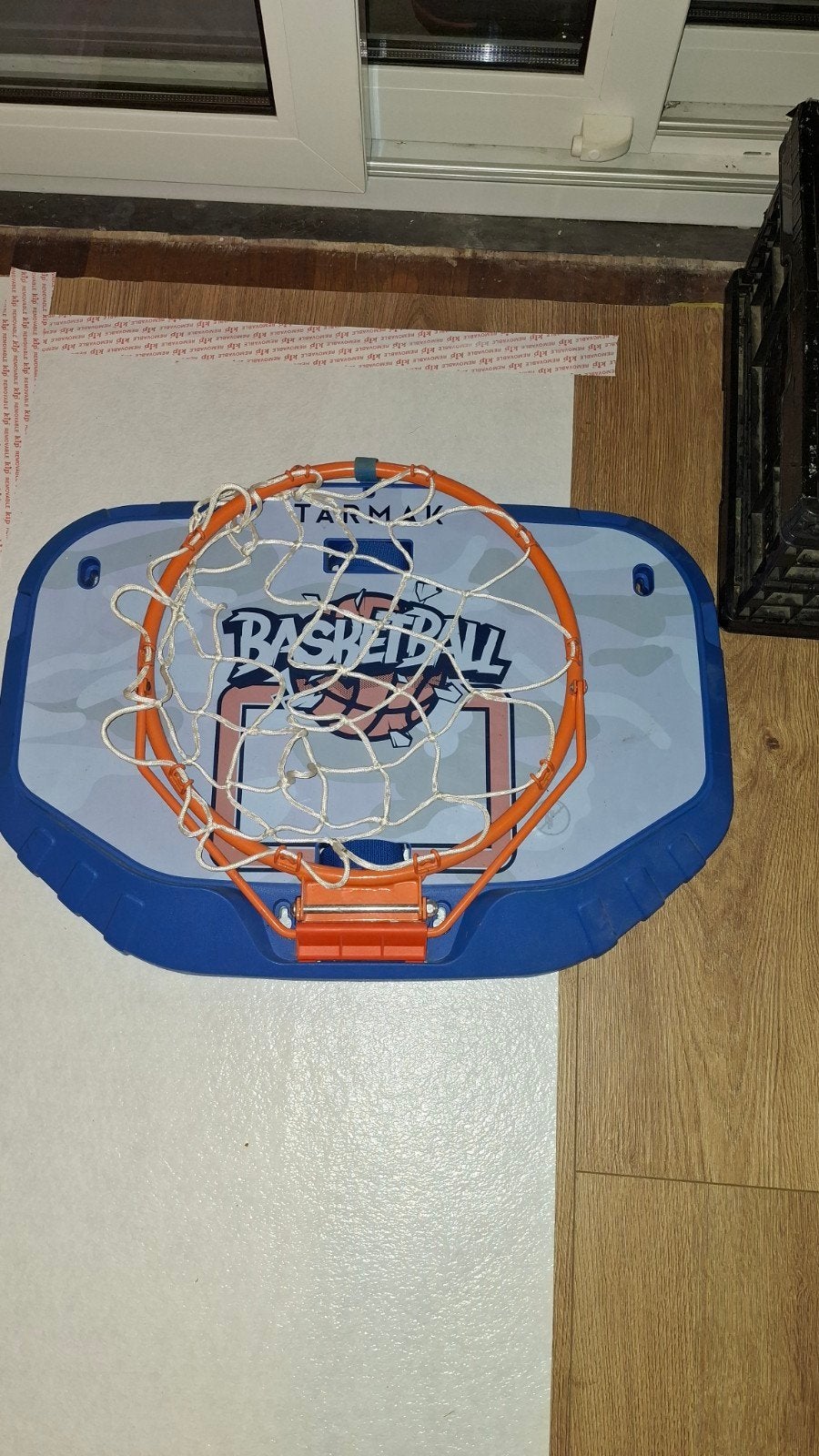 Tarmak basketbalring met bord - Zo goed als nieuw, Ophalen of Verzenden, Zo goed als nieuw, Ring, Bord of Paal