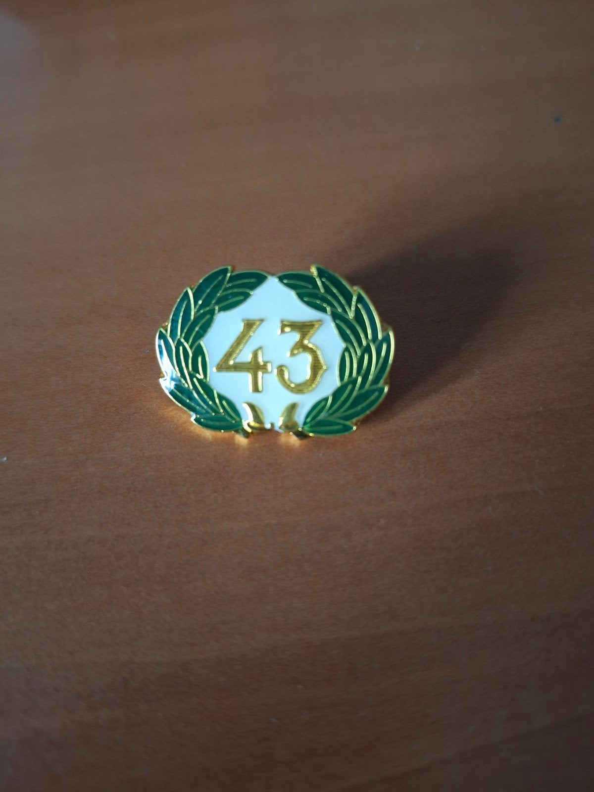 speld 43e deelname Vierdaagse, Verzamelen, Speldjes, Pins en Buttons, Verzenden, Zo goed als nieuw, Overige onderwerpen, Speldje of Pin