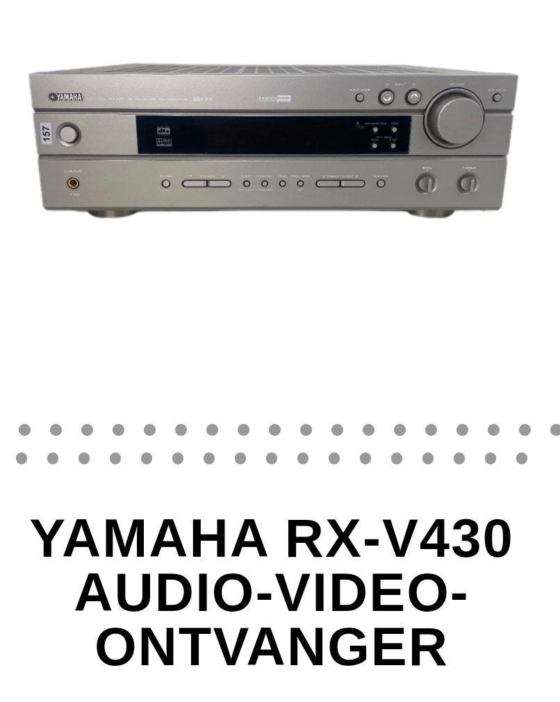 Uitmuntende staat YAMAHA  RX-V430, Overige systemen, Yamaha, Ophalen of Verzenden, Zo goed als nieuw