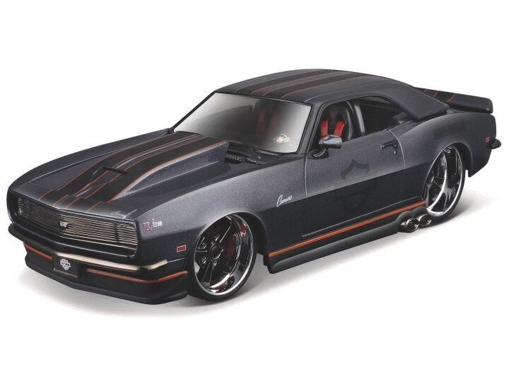 Maisto: Chevrolet Camaro Z/28 1968 Harley Davidson 1:24, Maisto, ., Nieuw, Ophalen of Verzenden