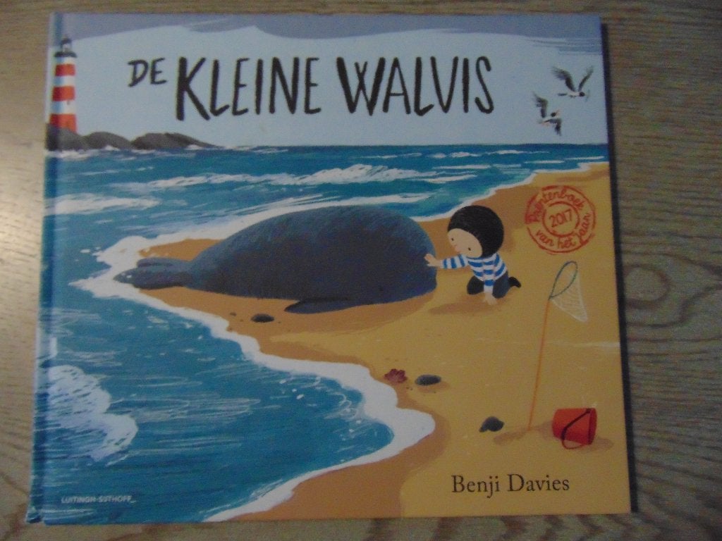 De kleine walvis - hardcover boek - Benji Davies, Boeken, Fictie algemeen, Jongen of Meisje, Benji Davies, Ophalen of Verzenden