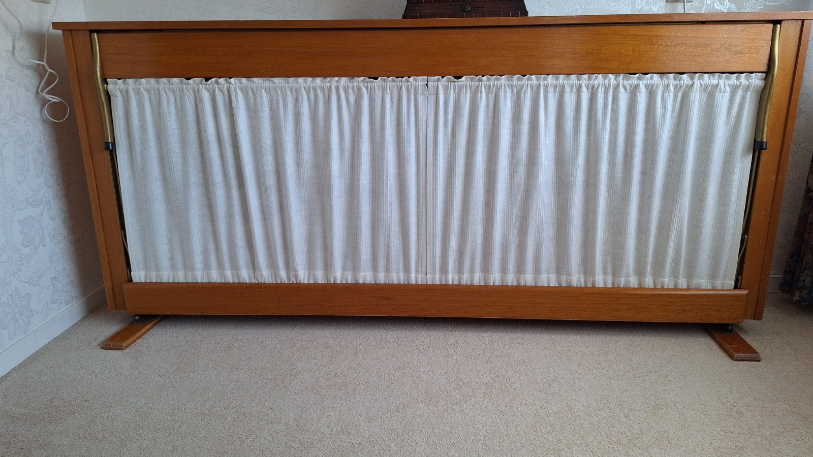 Vintage houten opklapbed met lattenbodem, Ophalen