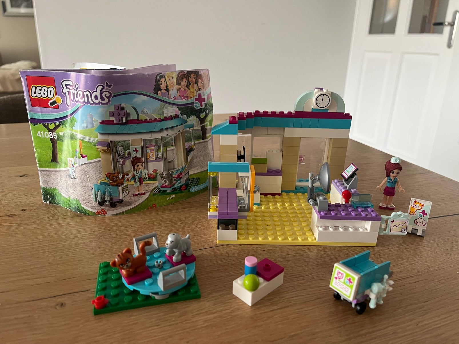 Lego Friends Mia’s dierenkliniek. 41085, Lego, Friends, Ophalen of Verzenden, Zo goed als nieuw