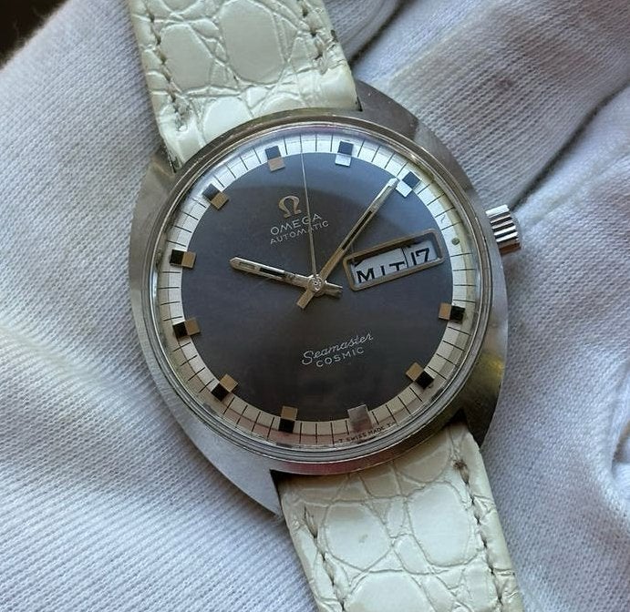Omega Seamaster cosmic, Staal, Met bandje, Polshorloge, Omega