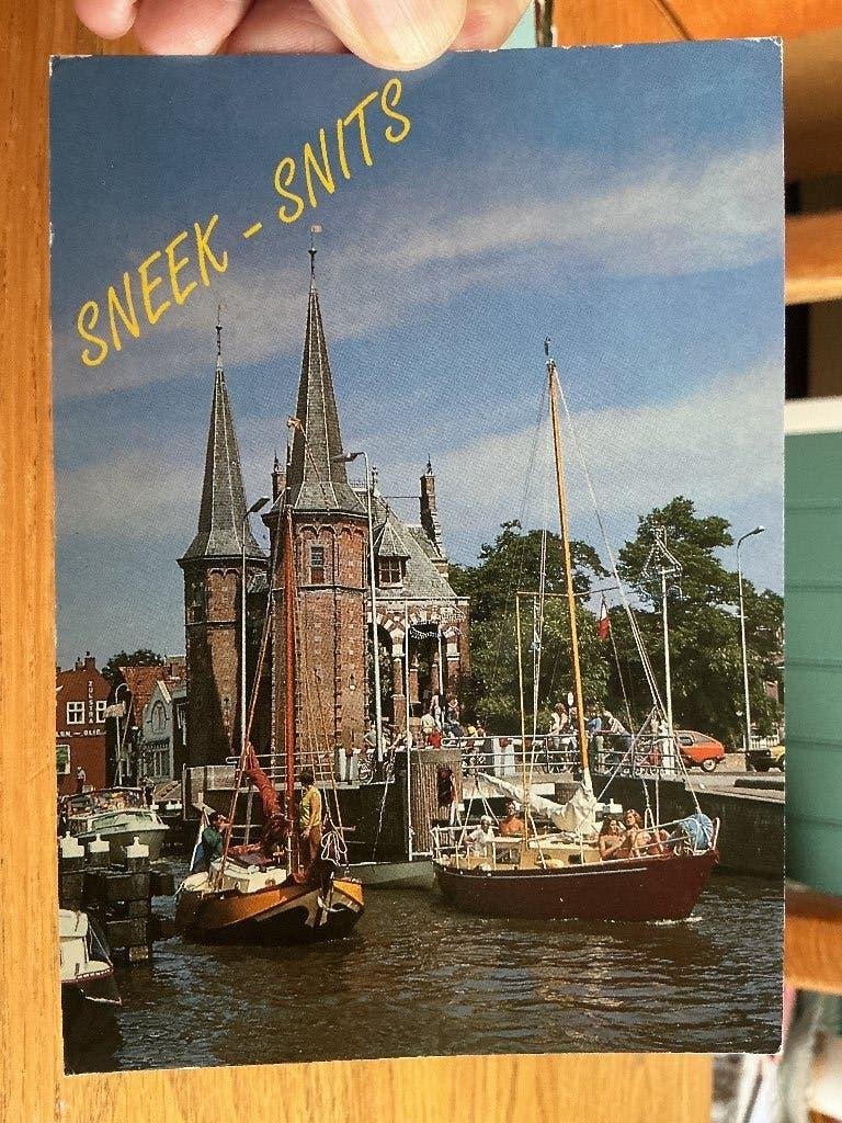 Sneek, Verzenden, 1980 tot heden, Gelopen, Friesland