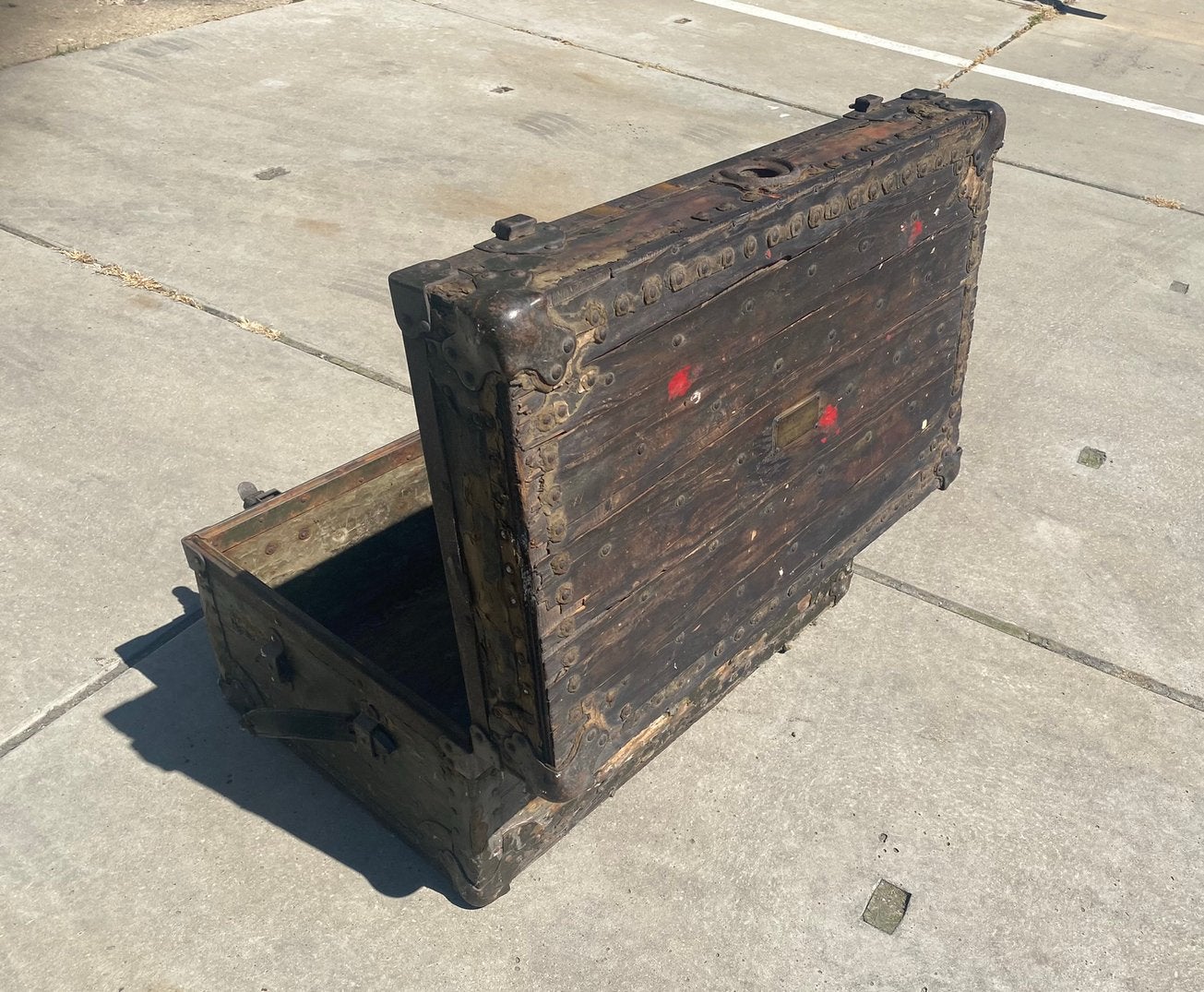 Kist tweede Wereldoorlog 1943 US-Army Chest-BC5, Verzamelen, Ophalen