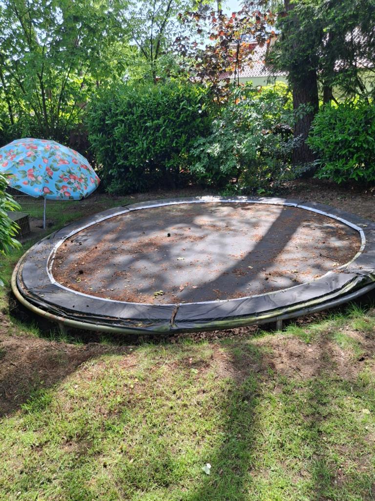 Trampoline 4.20 m, Kinderen en Baby's, Speelgoed | Buiten | Trampolines, Ophalen, Gebruikt