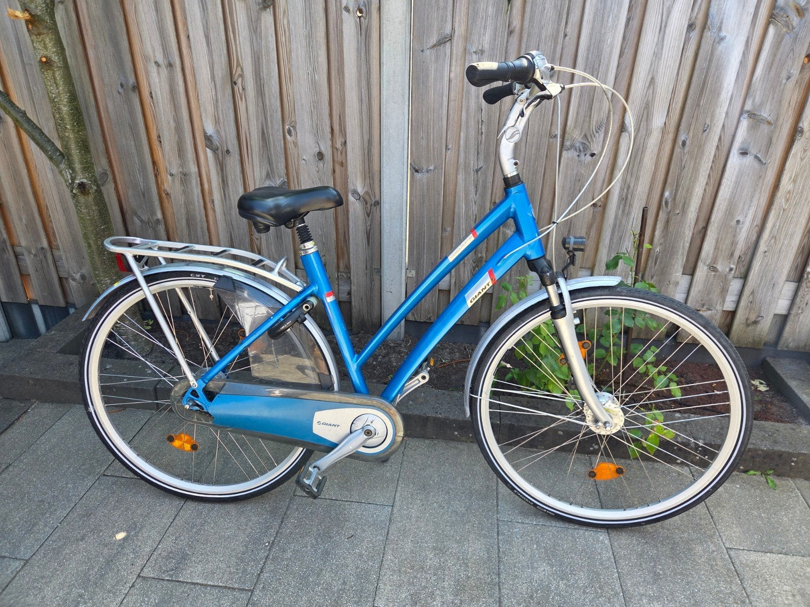 8 Nexus Giant Dames Fiets 28 Naafdynamo Zadelpen Lage instap, Ophalen, 53 tot 56 cm, Versnellingen, Giant