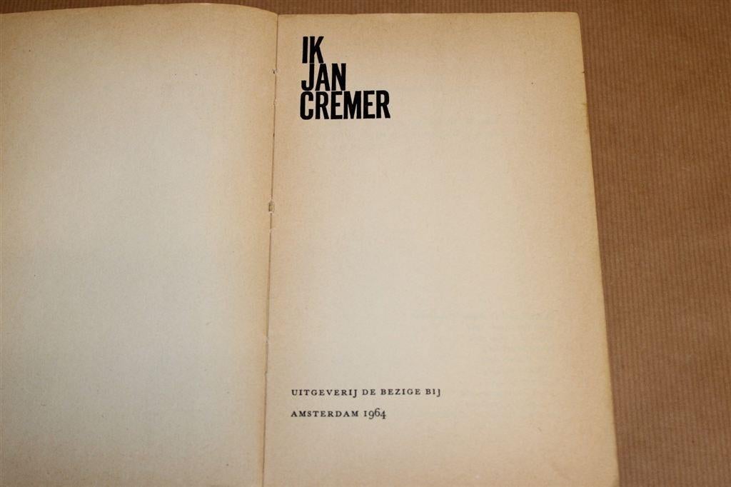 Ik, Jan Cremer [7e druk 1964] — De Bezige Bij, Boeken, Verzenden, Gelezen