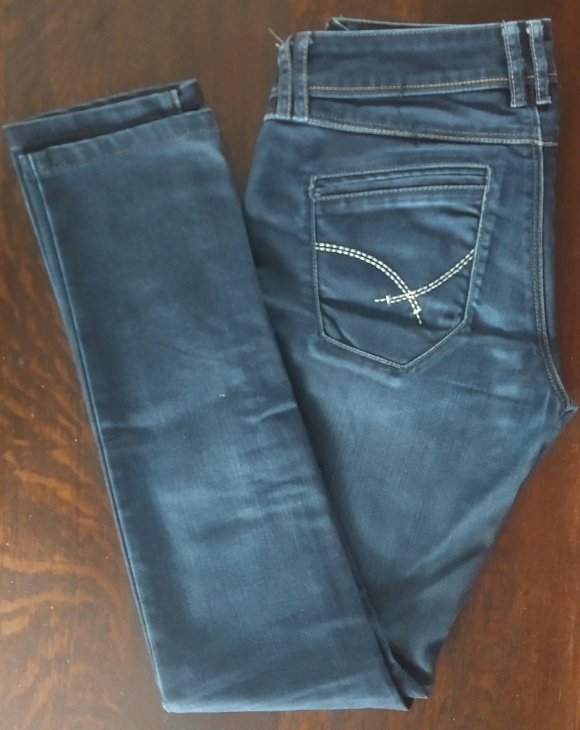 spijker jeans maat M,  merk I'L Dolce, volgnr 34, Kleding | Dames, Blauw, Ophalen of Verzenden, Zo goed als nieuw, W30 - W32 (confectie 38/40)