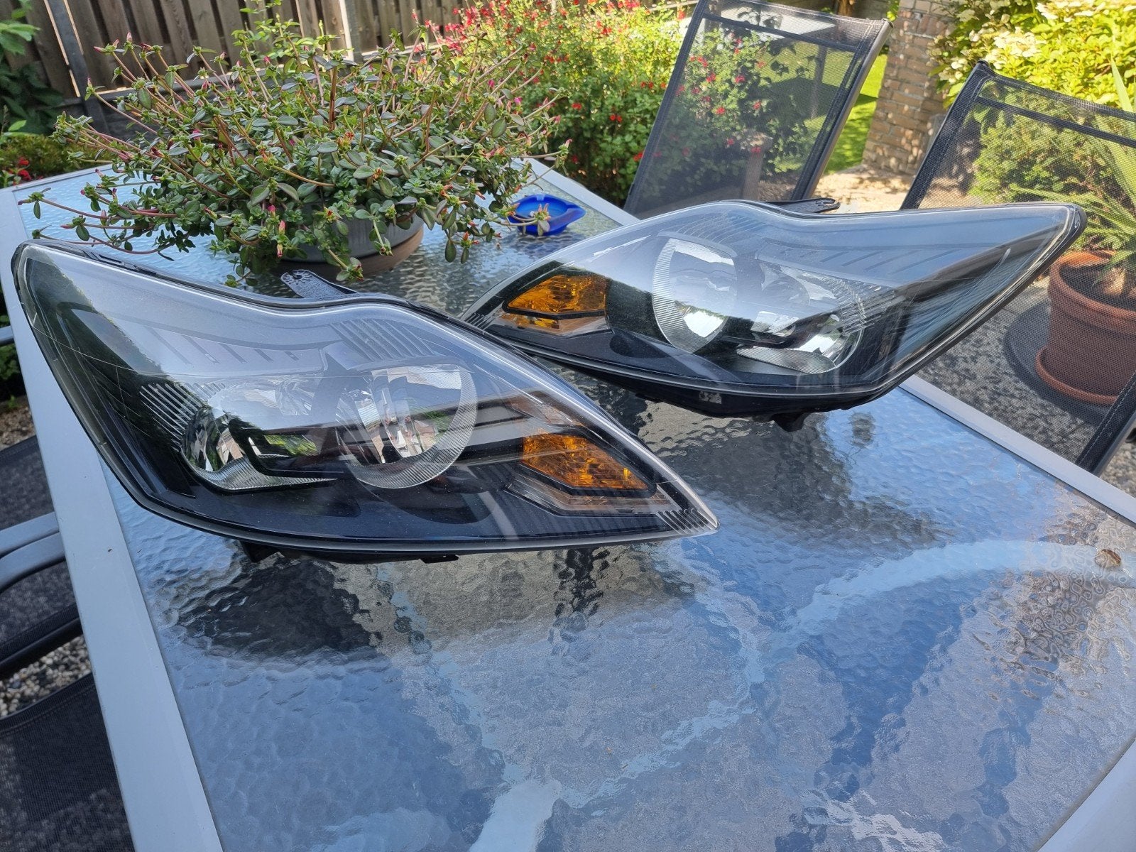 Koplampen Ford Focus MK2.5 (2008-2011) - Set L+R, Auto-onderdelen, Ophalen of Verzenden, Gebruikt, Ford