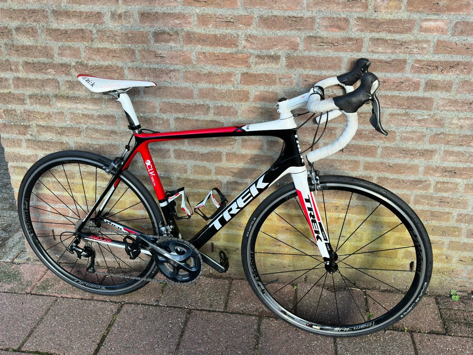 Trek Madone Full Carbon Racefiets, Fietsen en Brommers, Carbon, Zo goed als nieuw, Meer dan 20 versnellingen, 53 tot 57 cm