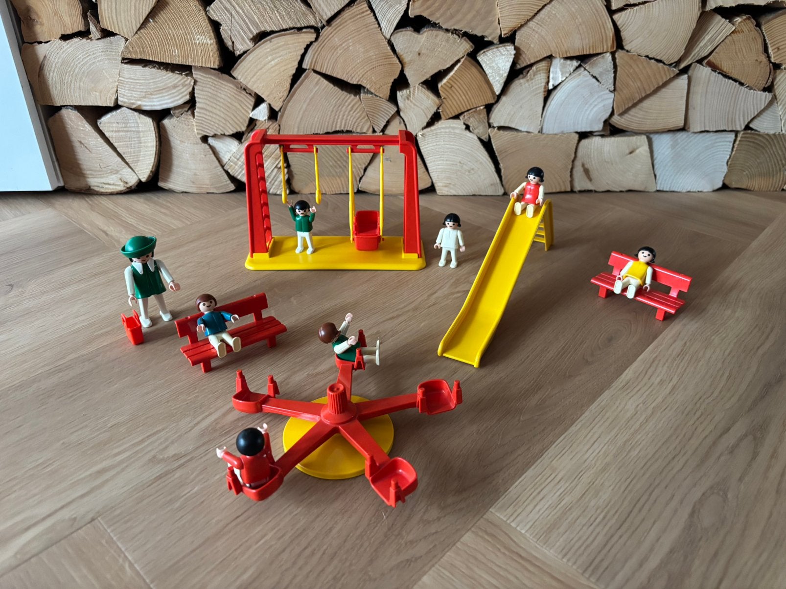 Playmobil 3416 de oude speeltuin (vintage), Ophalen of Verzenden, Gebruikt