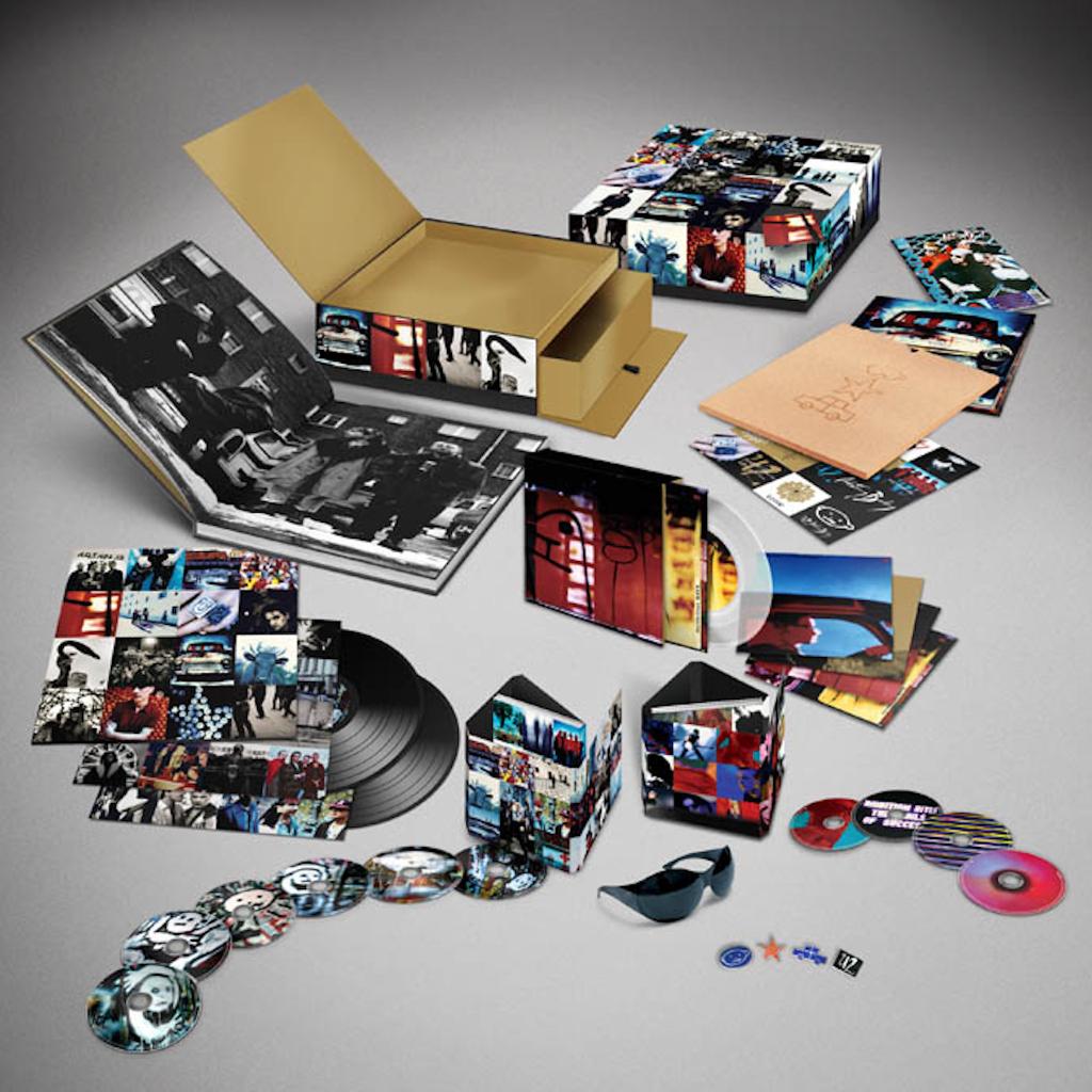 2LP+5xVinyl7+6Cd+4Dvd Box U2 Achtung Baby Uber Deluxe NIEUW, 2010 - 2019, Ophalen of Verzenden, 12 inch, Nieuw in verpakking
