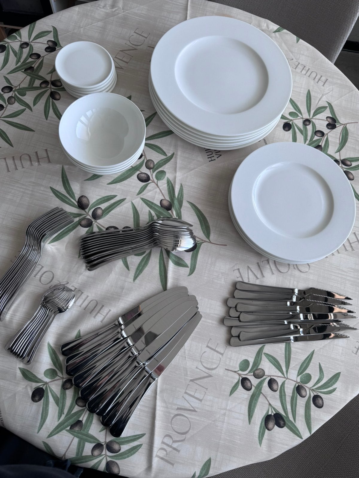 Villeroy & Boch + Amefa – wit porselein, Ophalen