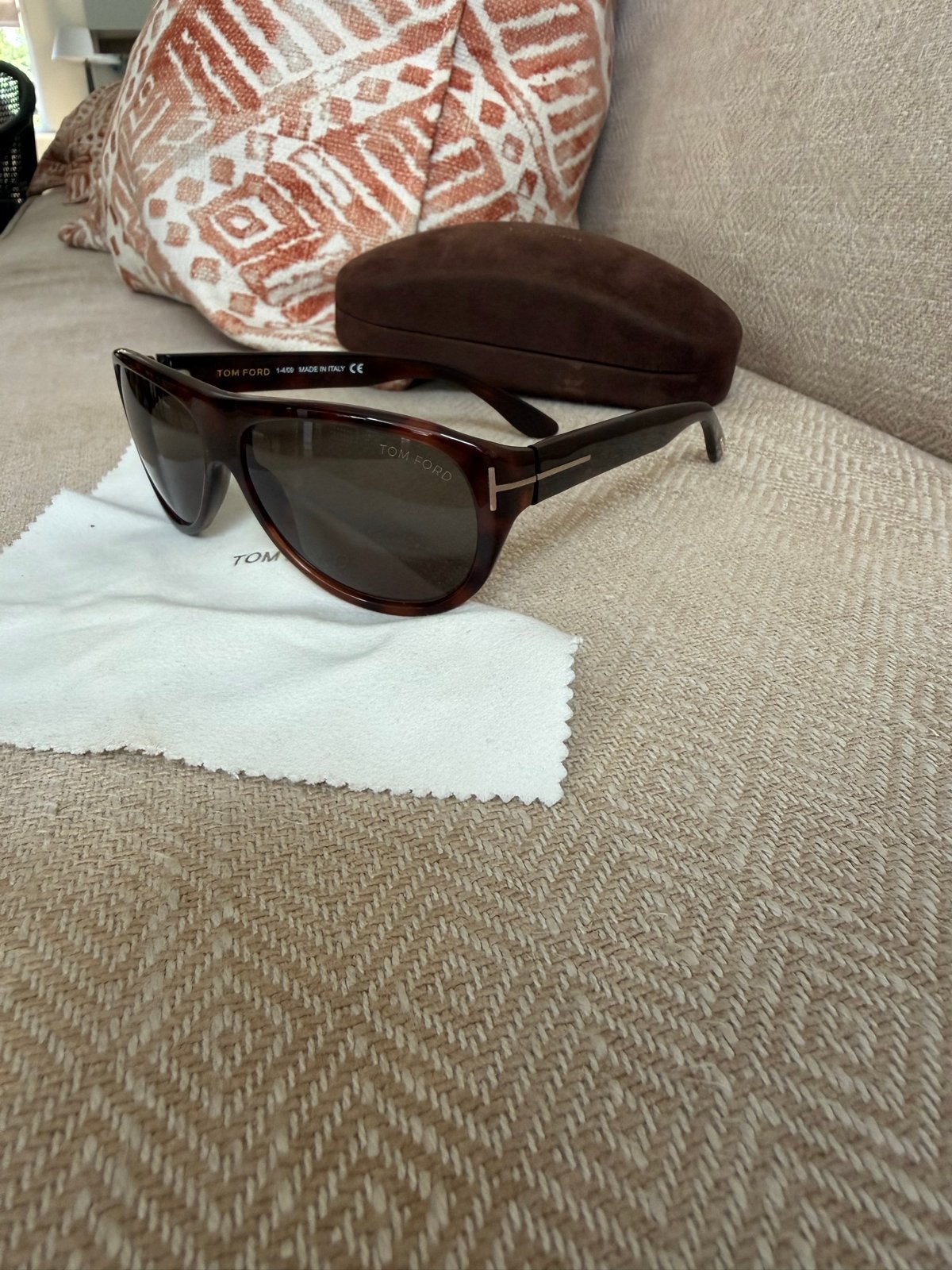 Tom Ford Bailey Zonnebril - Bruin Havana, Overige merken, Zonnebril, Bruin, Ophalen of Verzenden