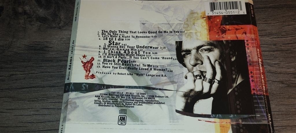 Bryan Adams - 18 Till I Die, Ophalen of Verzenden, Zo goed als nieuw, Poprock