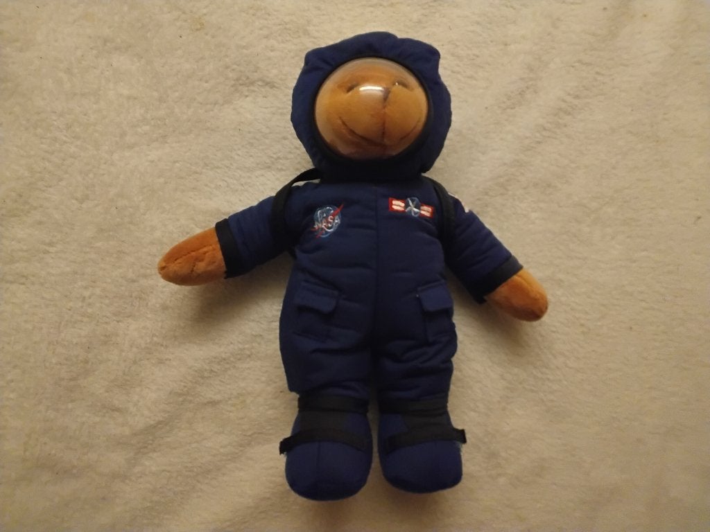 NASA Astronaut Teddy Bear (Kennedy Space Center-editie), Ophalen of Verzenden, Zo goed als nieuw