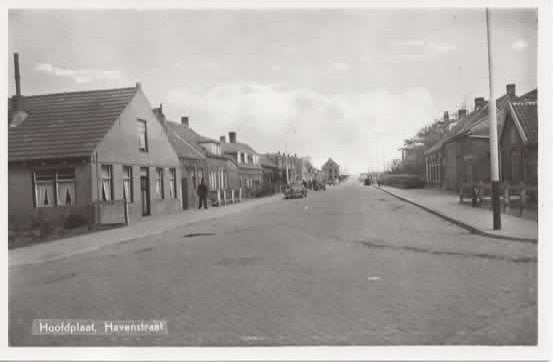 Hoofdplaat Havenstraat, Verzenden, 1940 tot 1960, Ongelopen, Zeeland