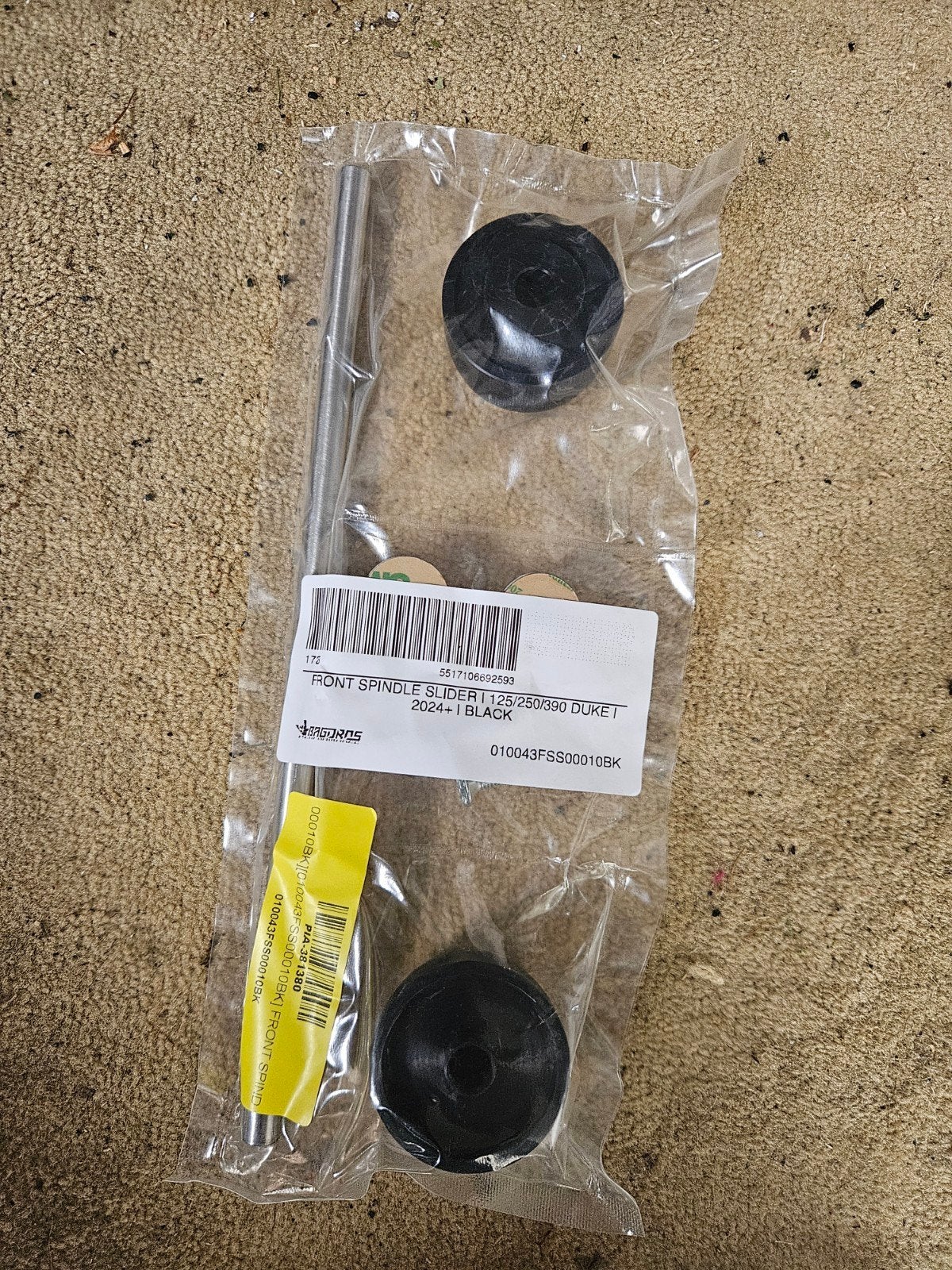 Bagoros valdoppen crashpads ktm duke 125 250 390, Motoren, Ophalen