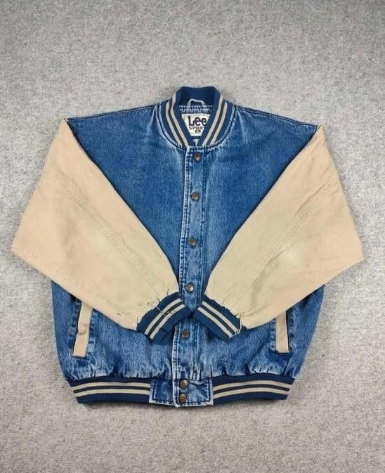 Vintage Baseball Jack van Lee, Kleding | Heren, Maat 56/58 (XL), Verzenden, Blauw, Lee