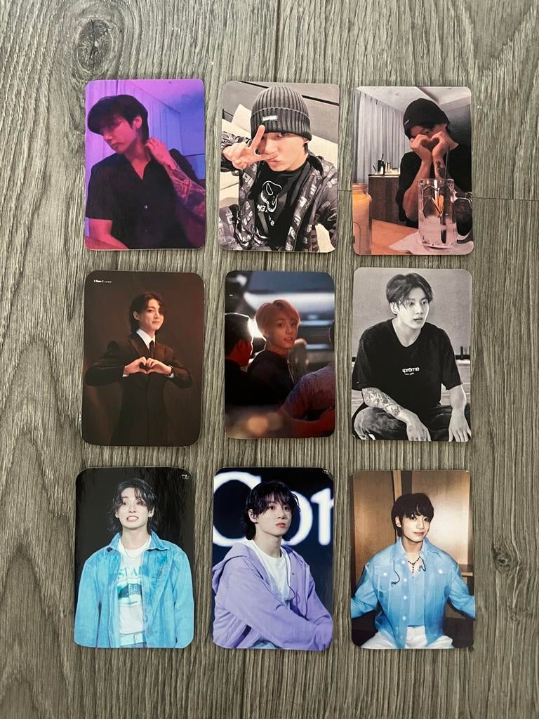 Jungkook BTS fotokaarten, Gebruikt, 1980 tot heden, Foto, Ophalen of Verzenden
