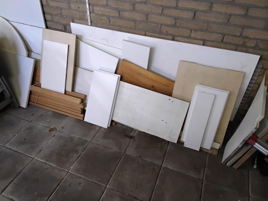 Houten plaatmateraal, Ophalen, Minder dan 25 mm, Plank, Minder dan 200 cm