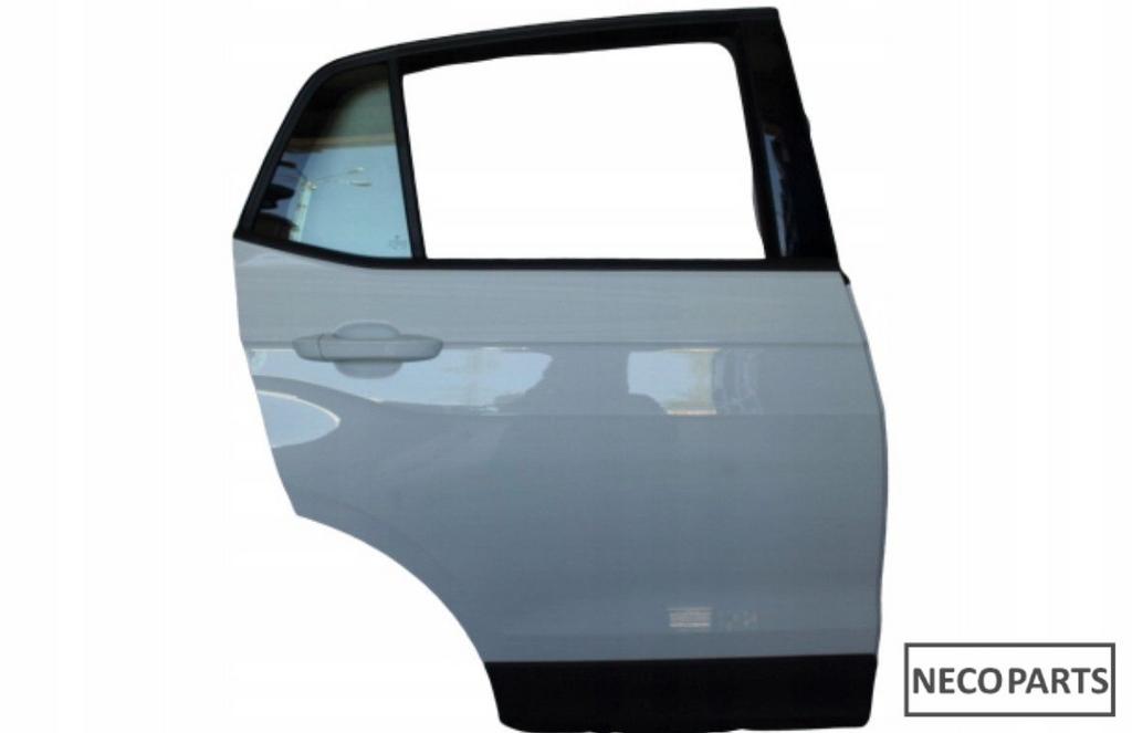 VW T CROSS RECHTS ACHTERDEUR LC9A ORIGINEEL LEVERBAAR!!, Gebruikt, -, Volkswagen, -