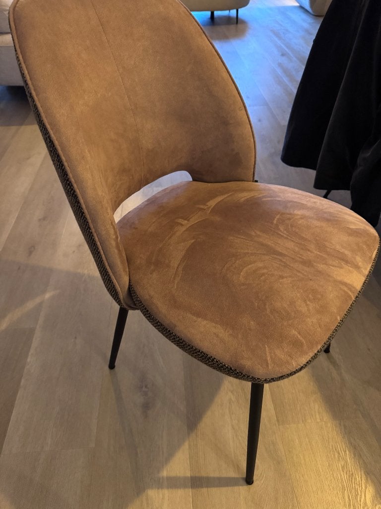 **XOOON stoelen – Toba / Calabria – set van 4 of 6**, Ophalen, Gebruikt, Overige kleuren, Vijf, Zes of meer stoelen