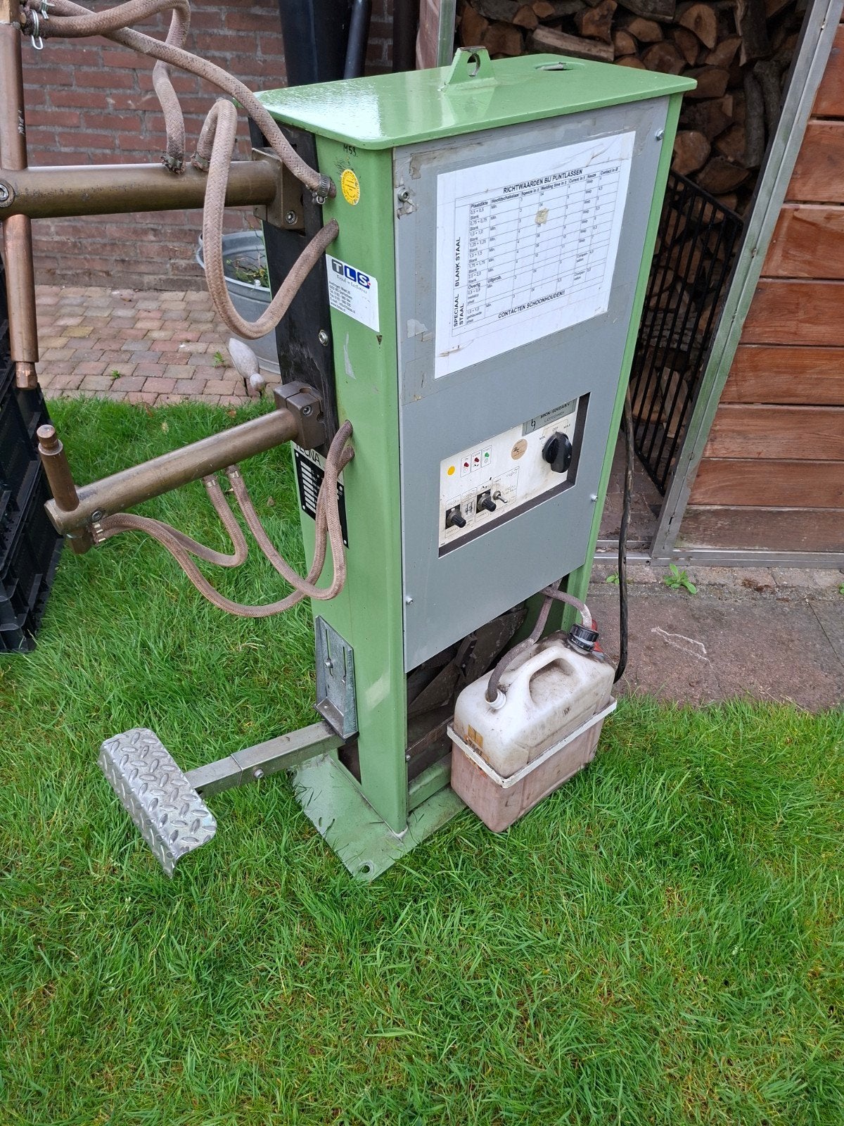 Puntlasapparaat - Tecna puntlasser, Doe-het-zelf en Verbouw, Gereedschap | Lasapparaten, Ophalen, Gebruikt, 250 ampère of meer
