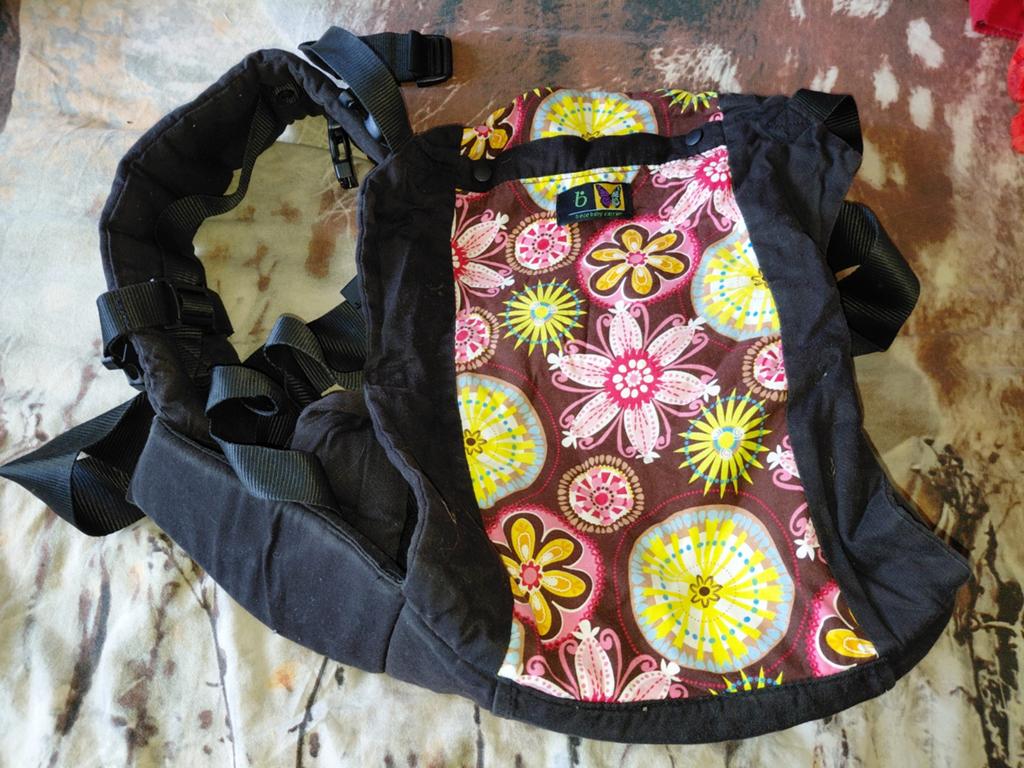 Fijne draagzak voor baby's van 3,5 tot 7kg, Ophalen, Buik of Rug, Draagzak, Overige merken